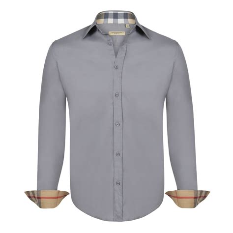 burberry brit shirts for men|Burberry men's shirts 3x.